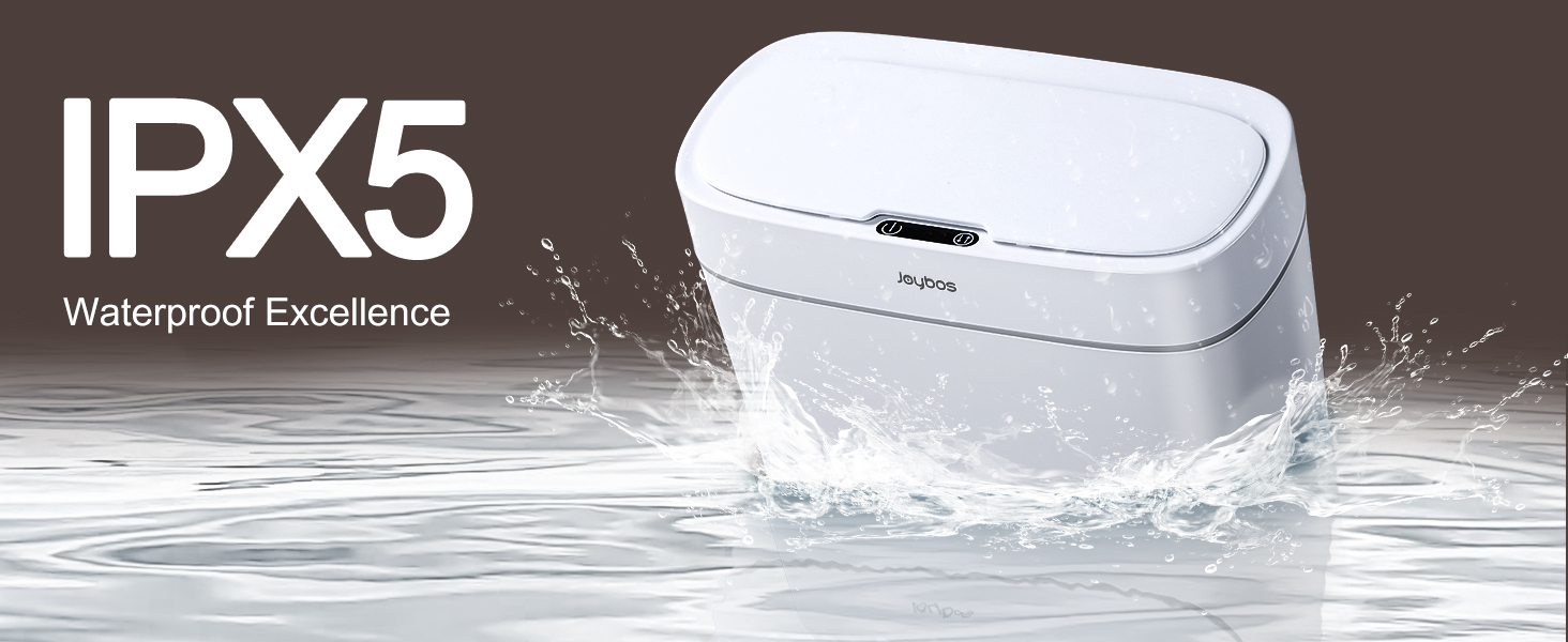Waterproof Smart Trash Can with Lid
