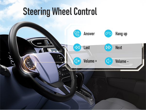 double din car radio with apple carplay