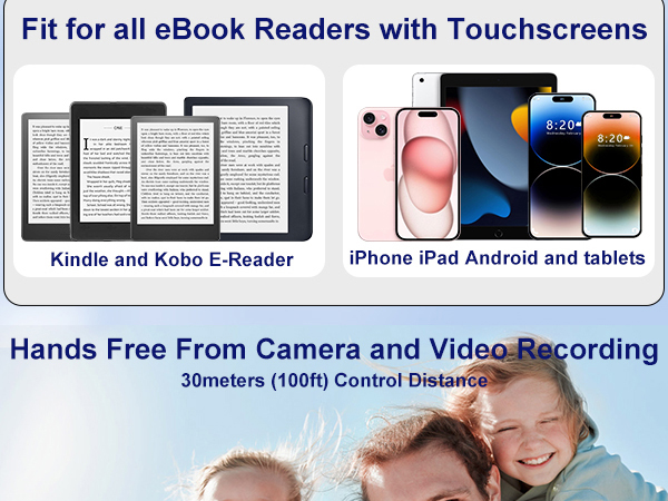 RF Remote Control Page Turner