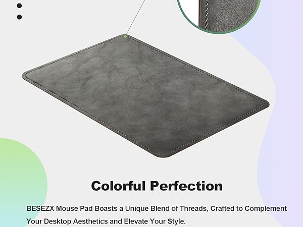 leather mouse pad