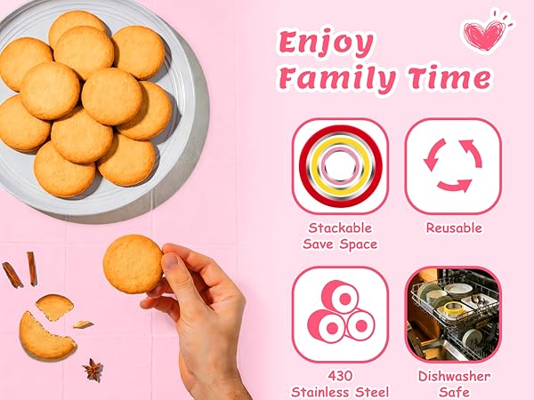 Round Circle Cookie Cutter