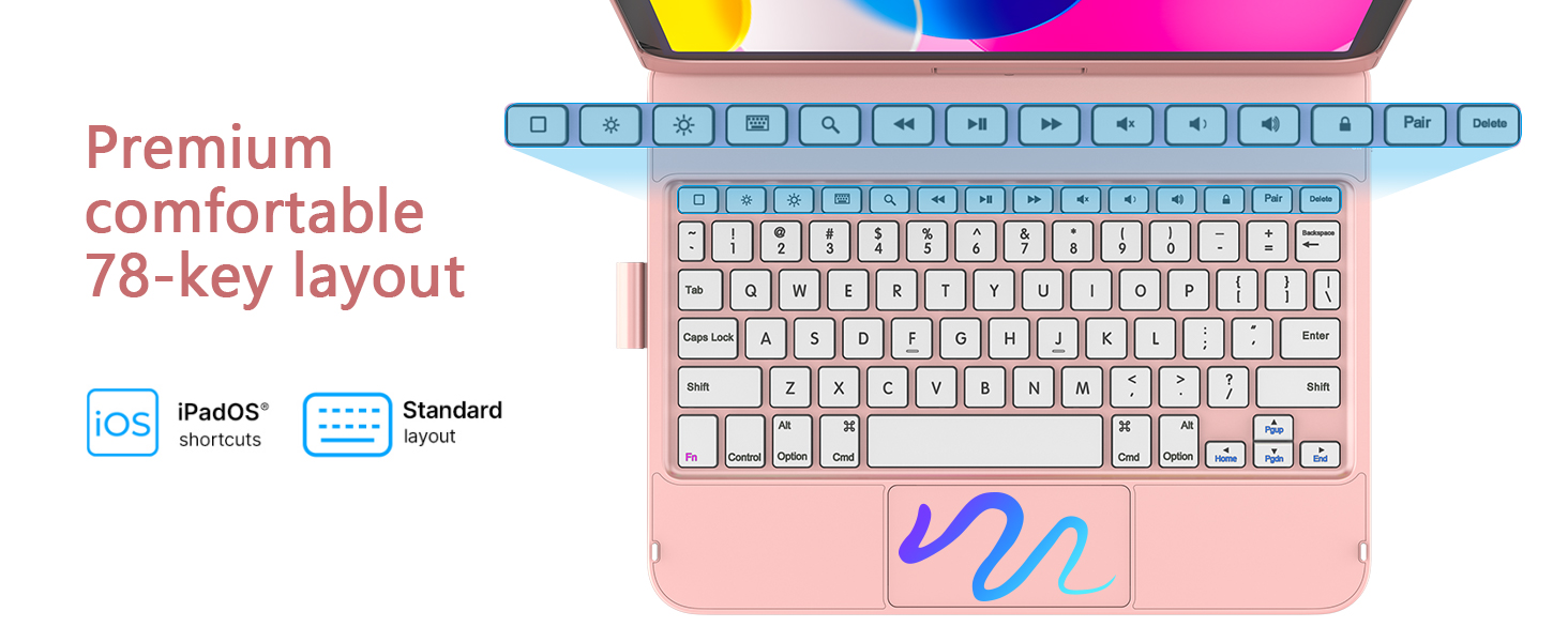 ipad a16 case with keyboard ipad 10th generation case with keyboard ipad keyboard 10th generation