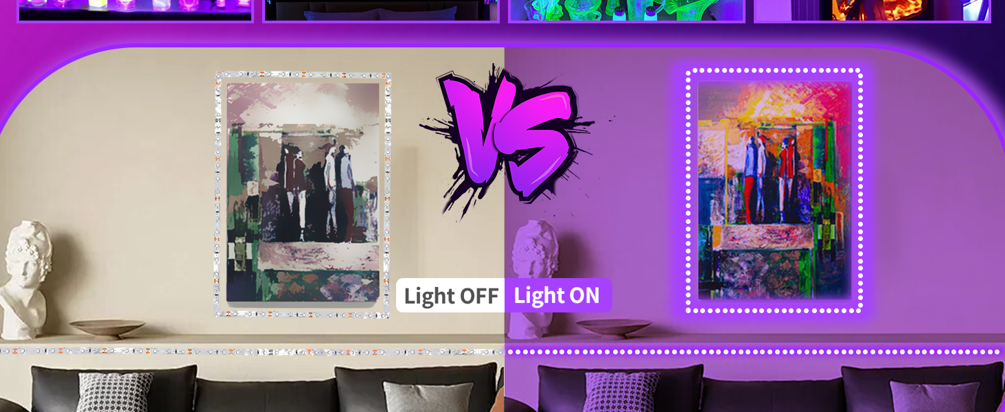 led black light strip