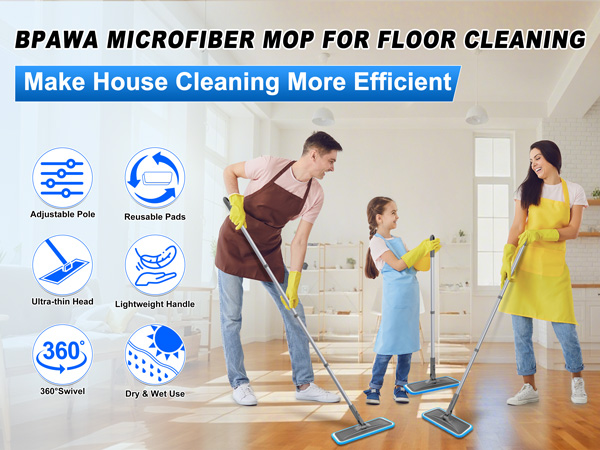 microfiber mops for floor cleaning
