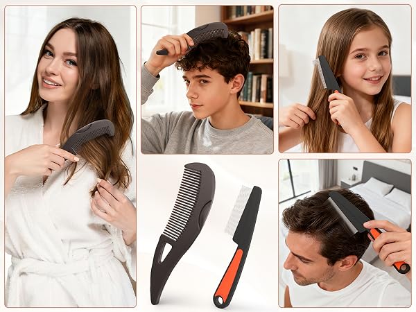 dandruff comb for women