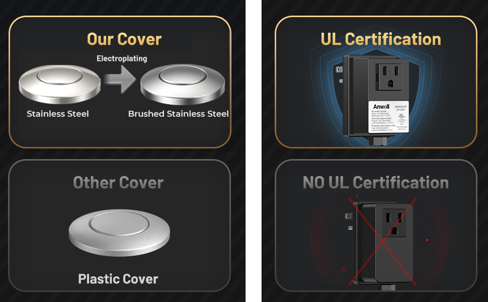 insinkerator air switch