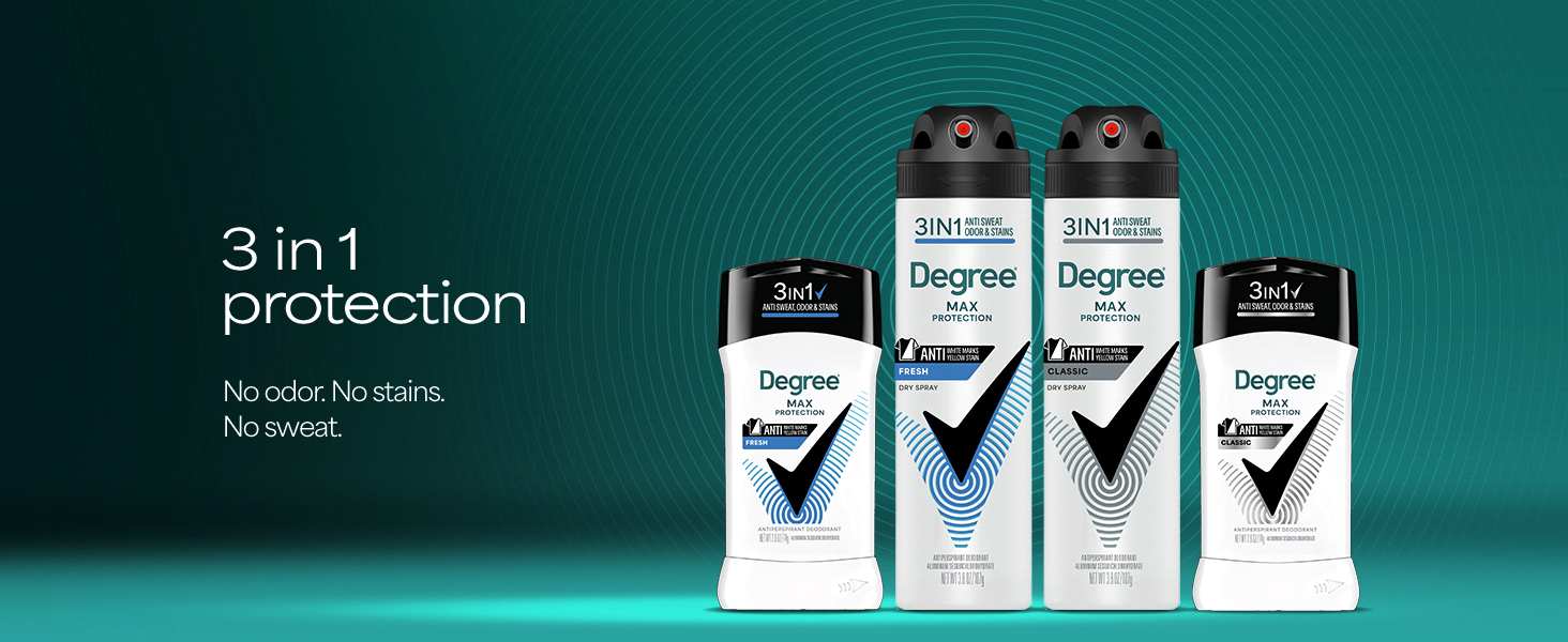 Degree Clinical strength antiperspirant video