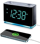 Emerson Smartset Alarm Clock Radio with Bluetooth Speaker with USB Port for iPhone/iPad/iPod/Andr...