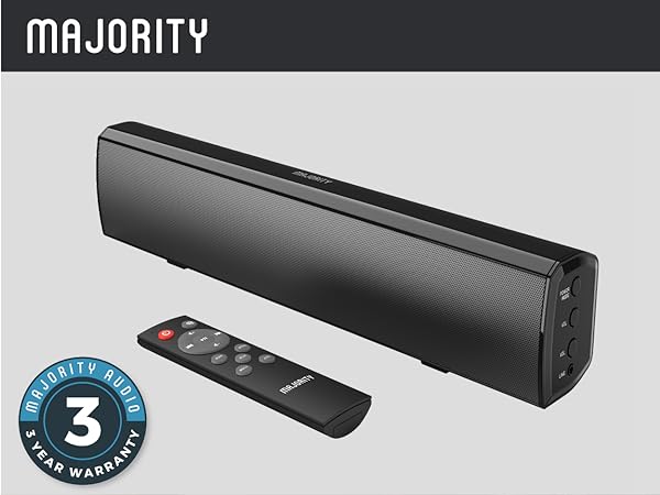 Bowfell delivers powerful, high-quality sound and comes with a remote control for easy operation