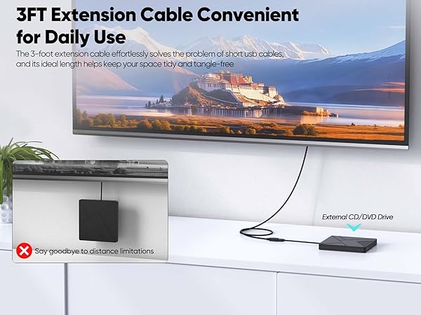 Type 3.0 A Extender Cord 