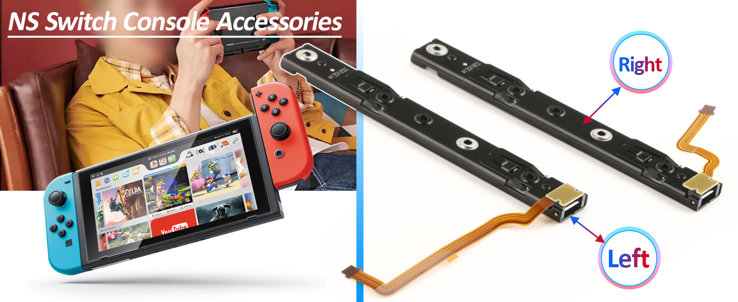  Slide Rail for Nintendo Switch console