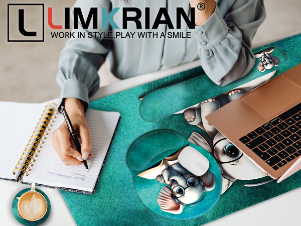 Cute Elephant Desk Mat 