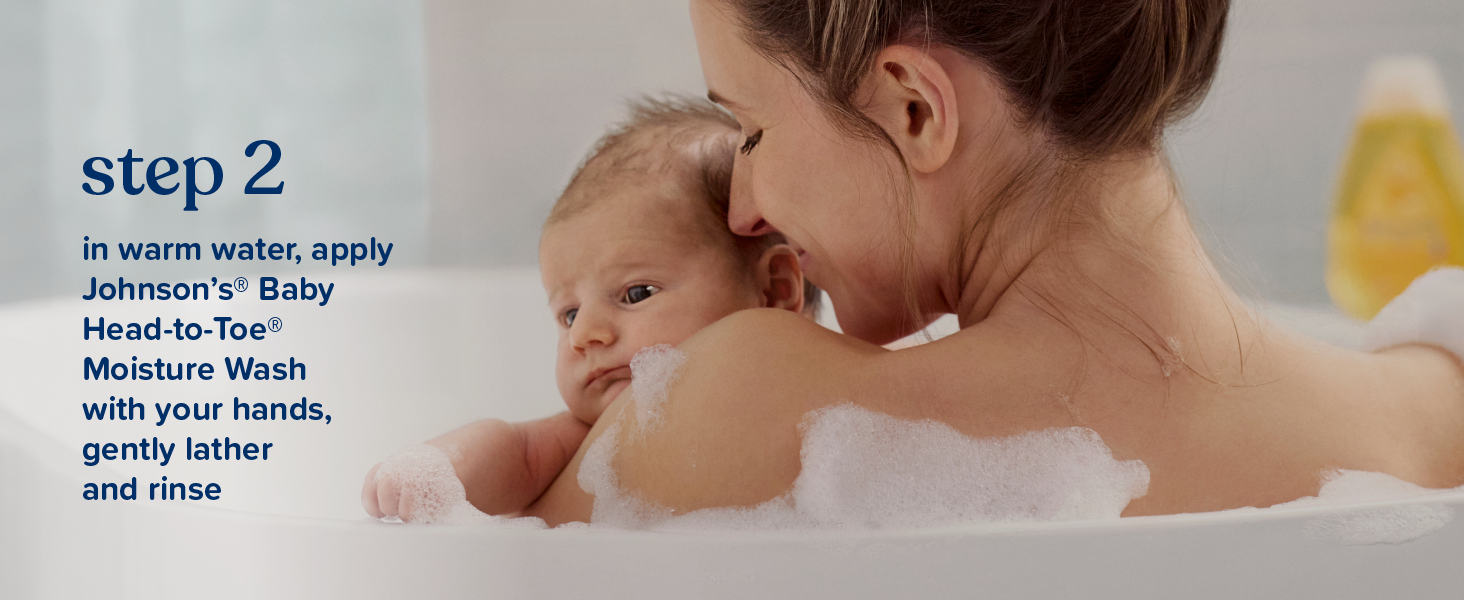 johnsons baby bath routine