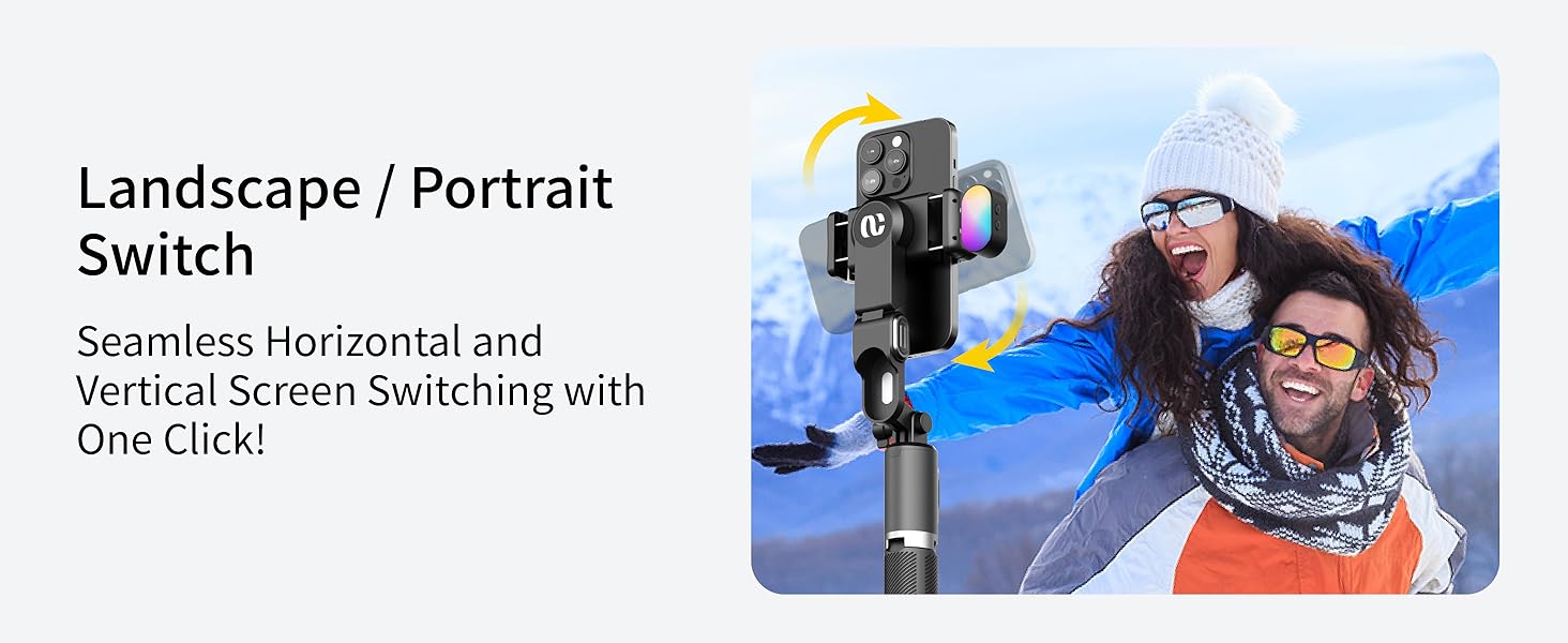 gimbal stabilizer for iphone gimbal tripod for cell phone selfie stick tripod