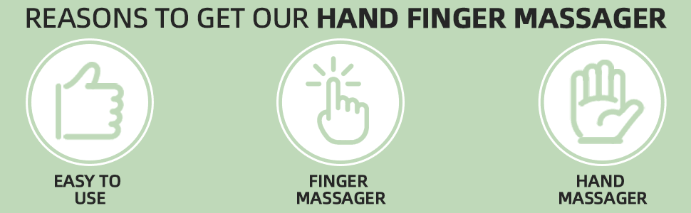 finger massager splint massage tool hand massager muscle roller massage roller for carpal tunnel