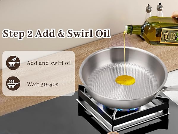 Composite Titanium Fry pan