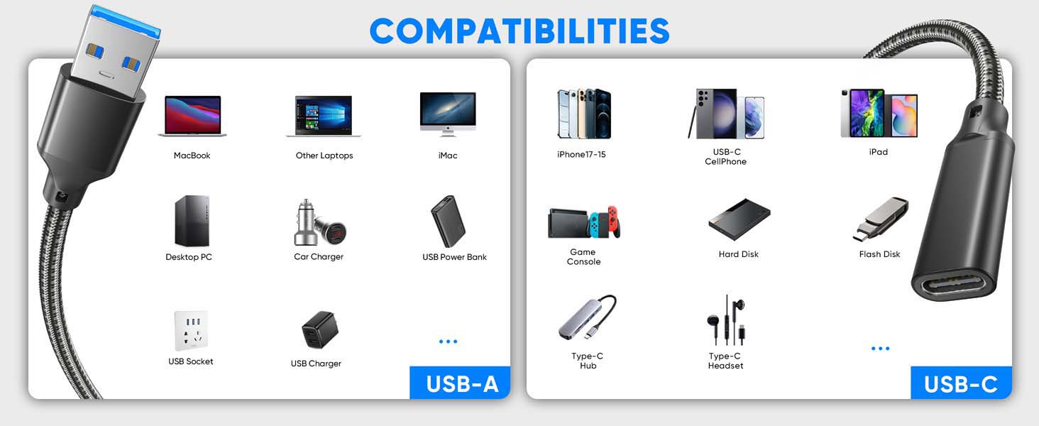 usb c female to female