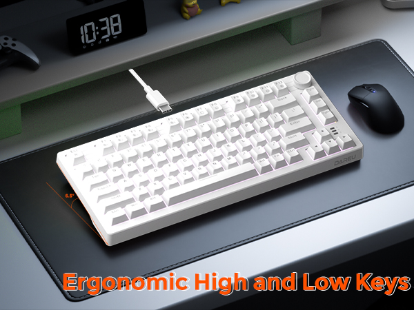 75% wired gaming mechanical keyboard