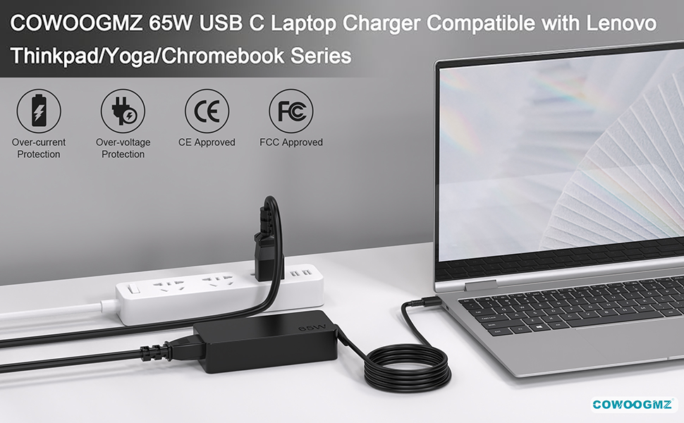65w usb c laptop charger
