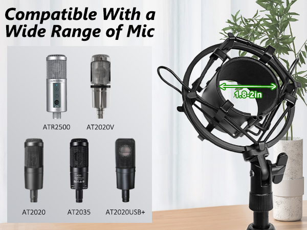  Audio Technica AT2020 mic stand