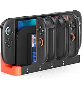 Wireless Charging Dock for Nintendo Switch 2 - Joycon 2 with [Support Dual-Direction Charge] LED ...