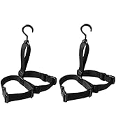 Toddmomy Shoe Rack Boot Hanger Outdoor Clothes Drying Rack Belt Hanger 2 Sets Wader Boot Dryer Mu...