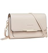 Roulens Small Crossbody Bag for Women,Cell Phone Purse Women's Shoulder Handbags Wallet Purse wit...