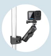 Super Clamp Camera Mount for GoPro/Action Camera/Cell Phone