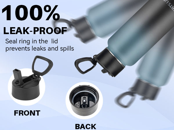 Insulated Water Bottle With Straw