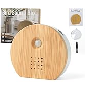 Singing Bird Box, 11 Soothing Natural Sounds, White Noise Nature Sound Box with Motion Sensor &amp; T...