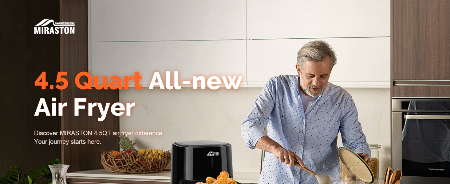 4.5 qt air fryer new
