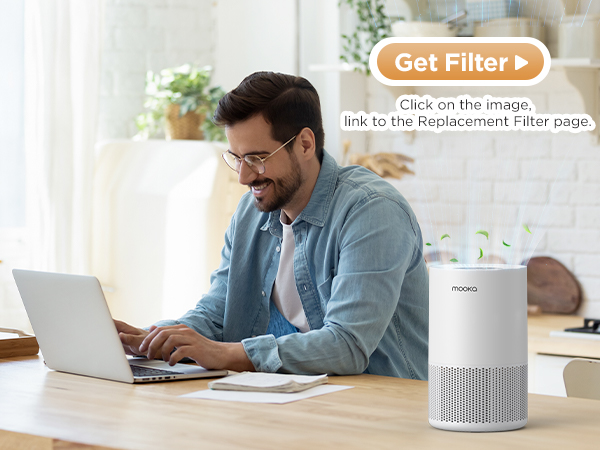 mooka air purifier for large room air purifiers for bedroom ture hepa air purifier 