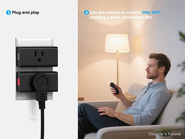 remote outlet switch wireless