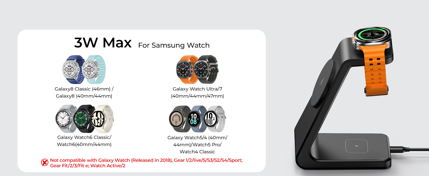 samsung watch charger