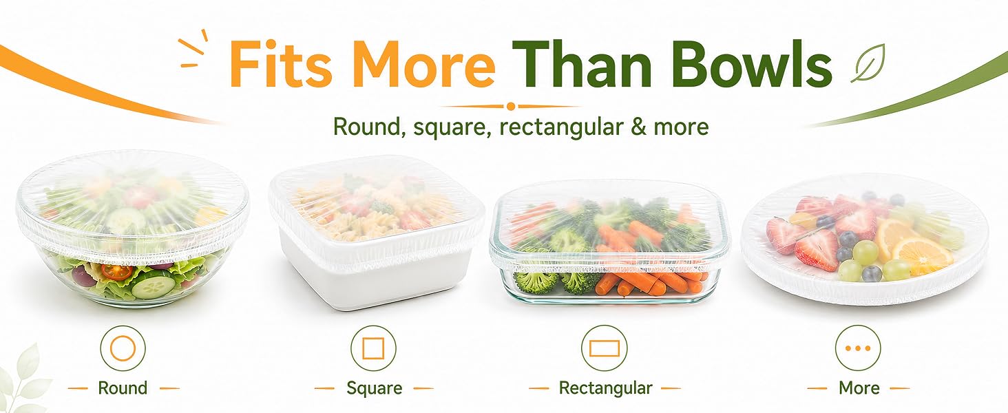 100/200Pcs Bowl Covers for Bread Proofing
