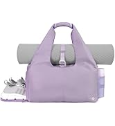 sportsnew Yoga Gym Bags for Women with Shoes Compartment &amp; Wet Dry Storage Pockets &amp; Adjustable Y...