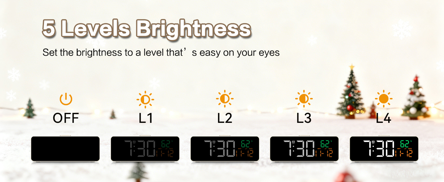 5 brightness