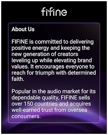 fifine ampligame microphone