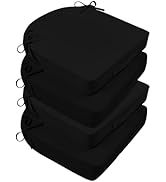 Basic Beyond Outdoor Cushions for Patio Furniture: Waterproof &amp; UV Resistant Outdoor Chair Cushio...