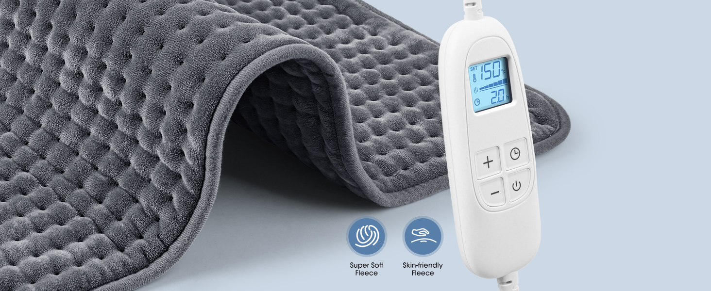 electric heating pad for back extra large period cramps neck shoulder pain relief gifts for women