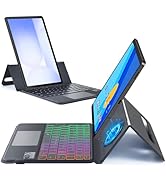 MePadKey Trackpad Keyboard Folio Case for Samsung Galaxy Tab S10 Lite/S10 FE/S9 FE 5G 10.9 inch/S...