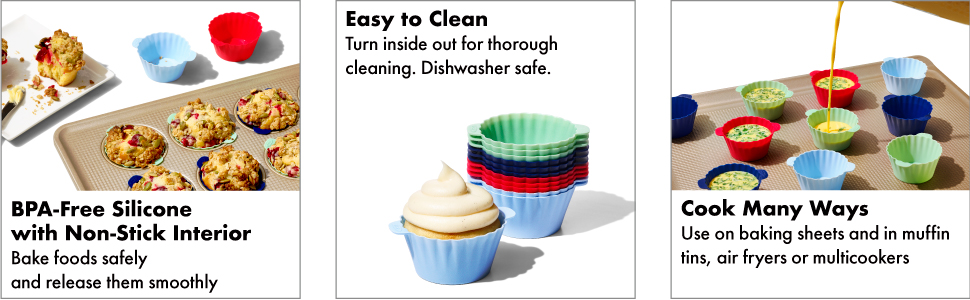 OXO Good Grips Silicone Baking Cups