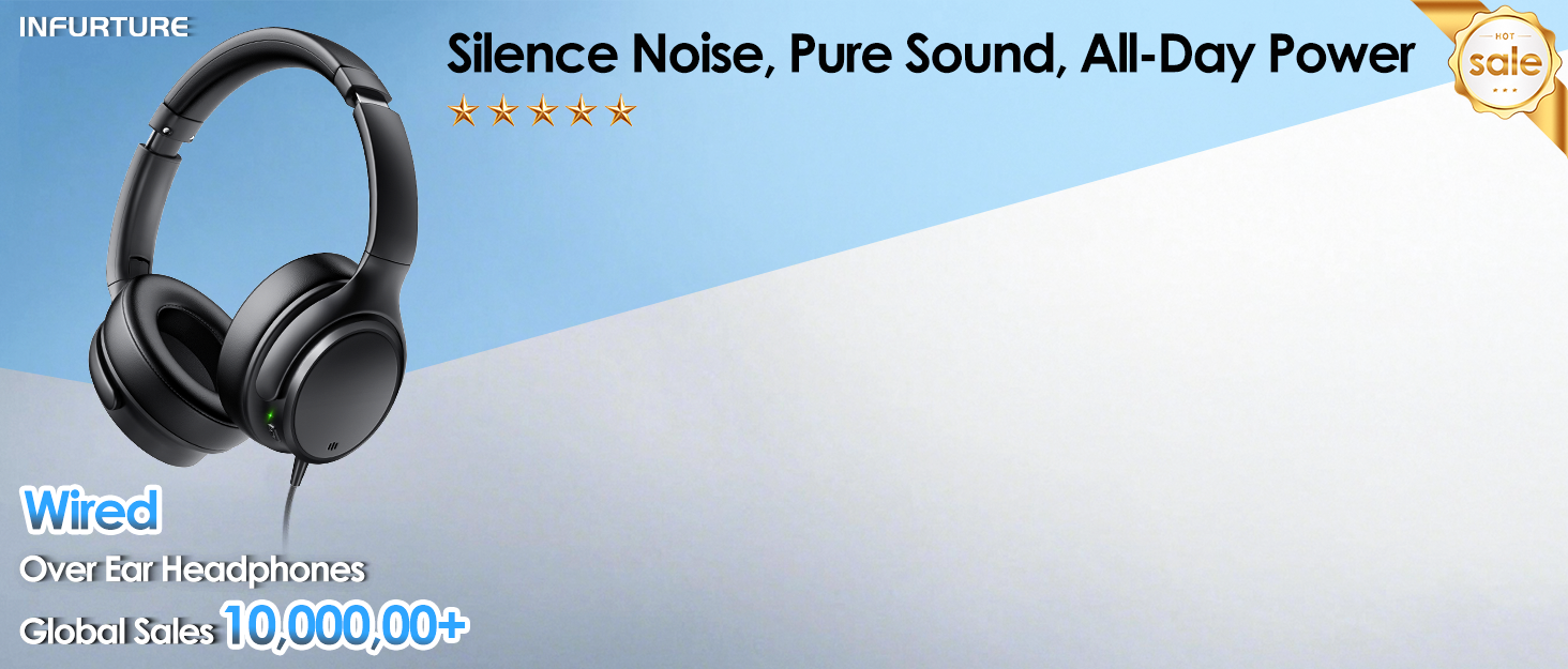 wired over ear headphones