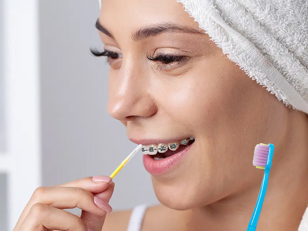 6-in-1 Orthodontic Oral Care Kit with Case