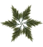 RECUTMS 6Pcs Pine Tree Branches Christmas Decorations Clearance Christmas Crafts Winter Decor Fau...
