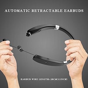 bluetooth neckband headphones