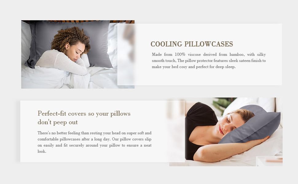 bamboo cotton pillowcases