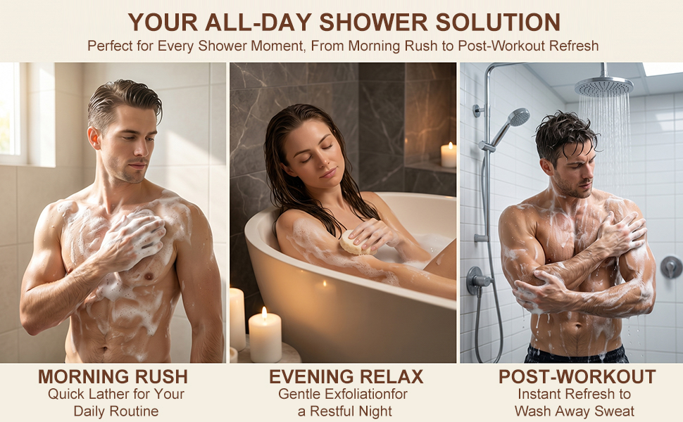 soap saver bag fits for all-day shower