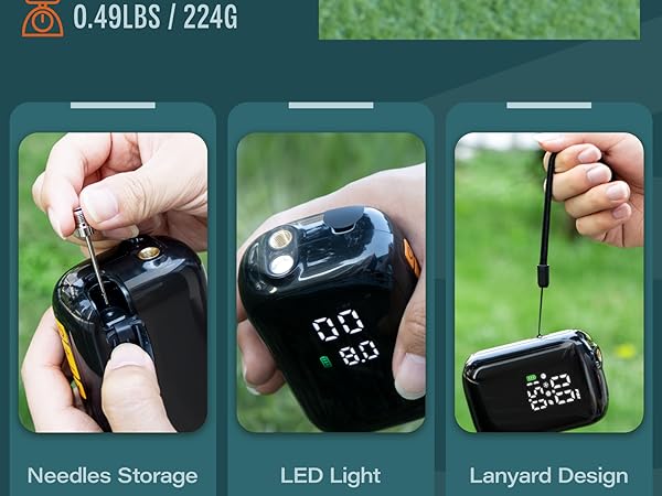 AP1-M Electric Ball Air Pump for Basketball Soccer Football Volleyball Rugby Sports Equipment