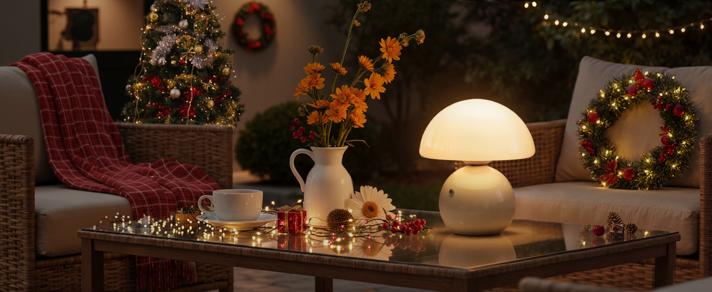mushroom table lamp